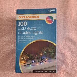 Sylvania 100 LED Euro Cluster Lights